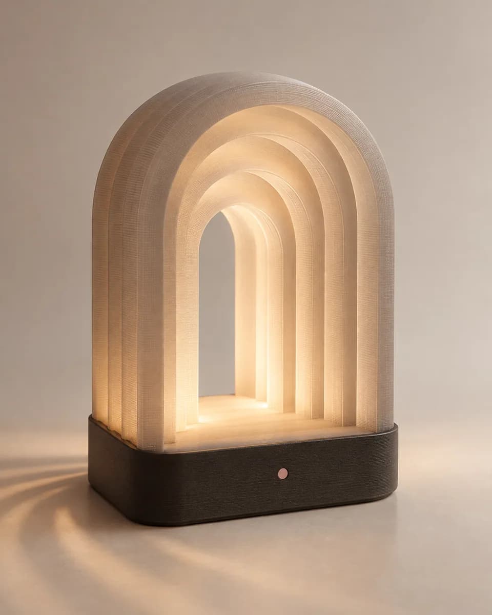 Arc — Luz ambiente atravessando arcos.